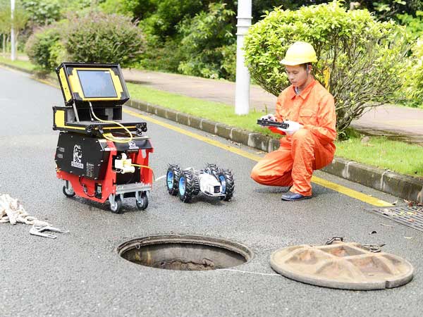 佳木斯管道机器人检测