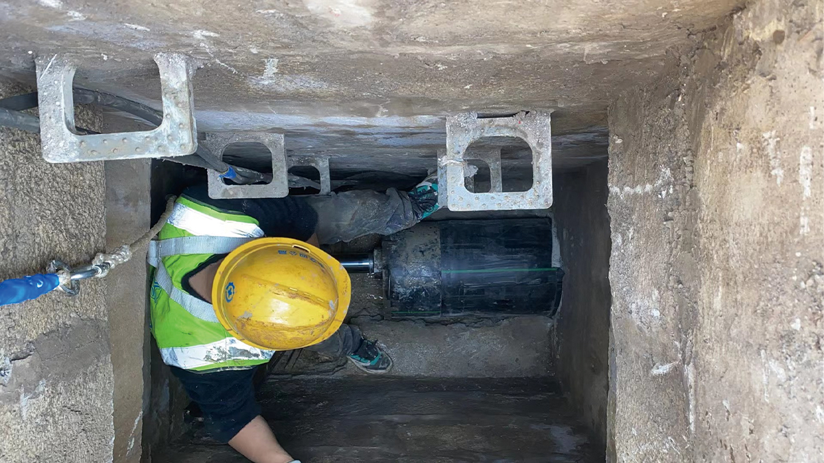 佳木斯HDPE短管内衬法